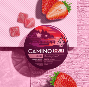 CAMINO GUMMIES- SOURS STRAWBERRY SUNSET