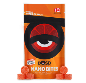 DOSD EDIBLES BLOOD ORANGE INDICA 2000MG
