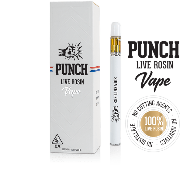 G. Punch Extracts .5g THC Live Rosin Disposable - Fresca Melon