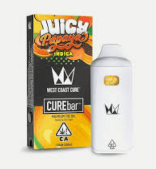 WCC CUREBAR- 1G JUICY PAPAYA