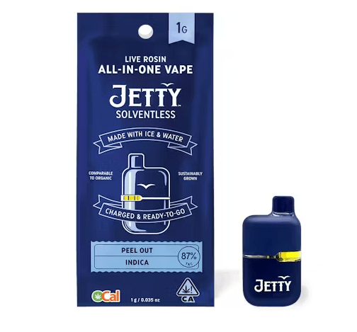 Jetty AIO Solventless Mini Tank Peel Out 1g