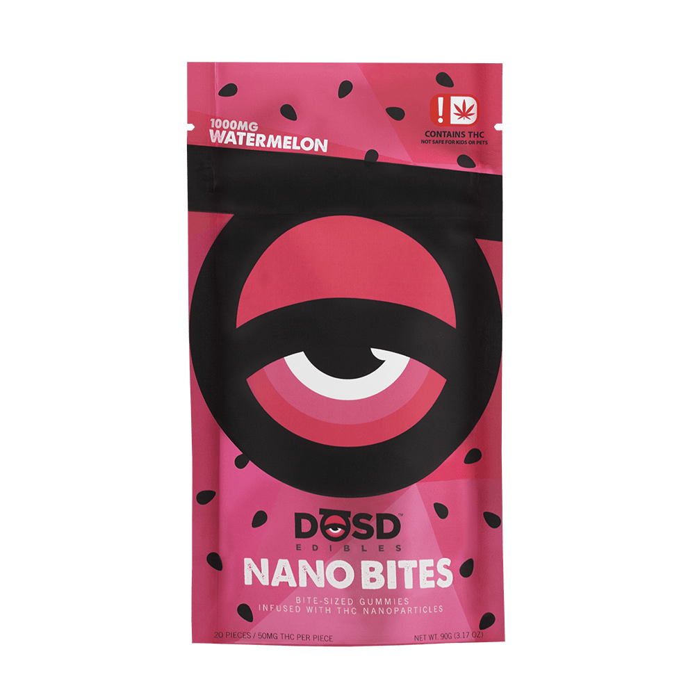 DOSD EDIBLES WATERMELON INDICA 1000MG