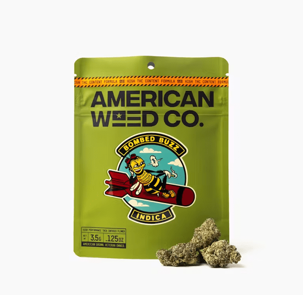 American Weed Co. Infused Flower Bombed Buzz 3.5g