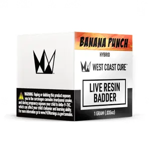 Banana Punch - 1G Live Resin Badder 1.00 g