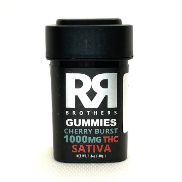 1000mg Sativa Gummies Blueberry Burst