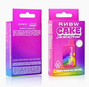 Cake - RNBW Cake OG RNBW Designer Distillate Disposable Vape 1.25g
