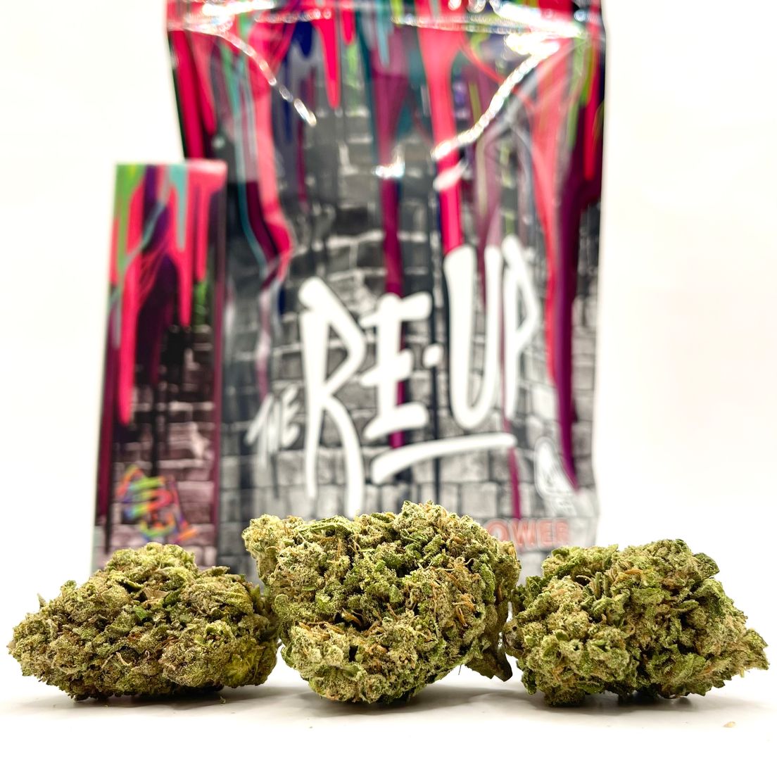 PRE-ORDER ONLY *Deal! $79 1 oz. Door Knocker (25.7%/Indica) - The Re-Up + Rolling Papers