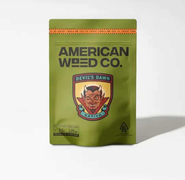 [American Weed Company] Flower - 3.5g - Devil's Dawn - LOW THC