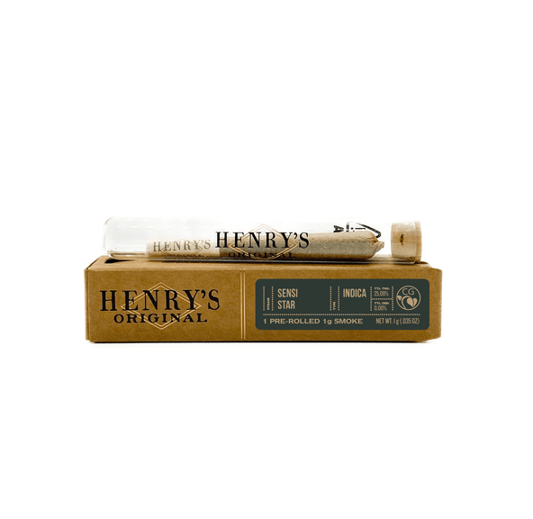 Henry's Original- Sensi Star Preroll 1g (I)