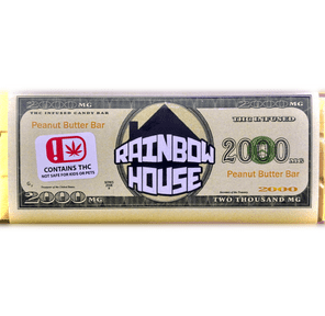 # Rainbow House Peanut Butter Bar 2000mg