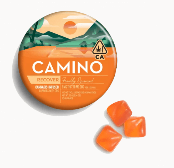 [Camino] CBG Gummies - 1:2 - Freshly Squeezed Recover (I)