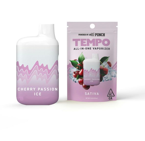 Tempo - Cherry Passion Ice AIO Vape 1g