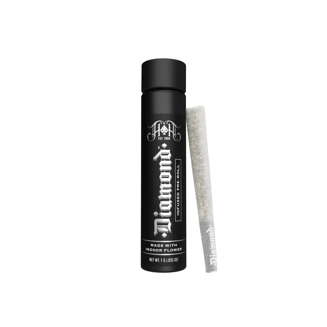 Heavy Hitters Diamond Infused Pre-roll Fig Bar 1g