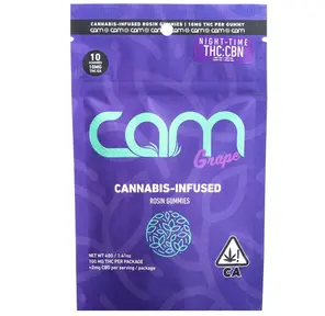 CAM - Grape 1:1 CBN:THC Rosin Gummies - 150mg