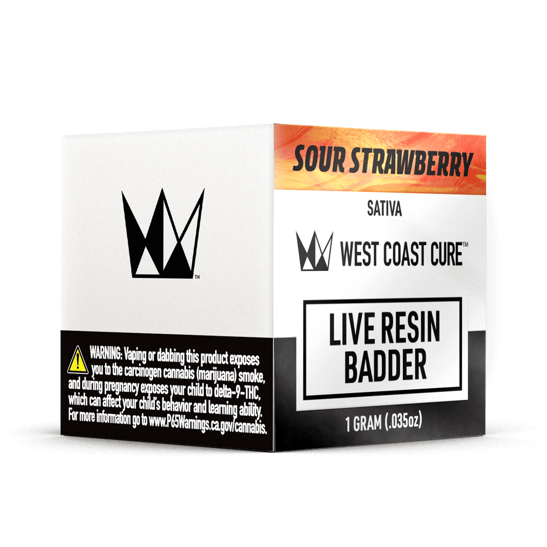 Sour Strawberry - 1G Live Resin Badder