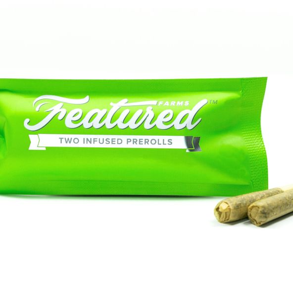 Featured Farms by Rove- GMO 2pk Infused Prerolls 1g (H)