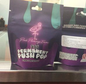 Pink Flamingo 918 PERMANENT PUSH POP - 3.5g