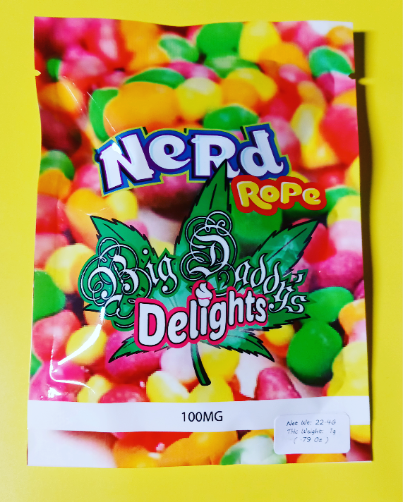 Big Daddy Delights Nerd Rope 100mg
