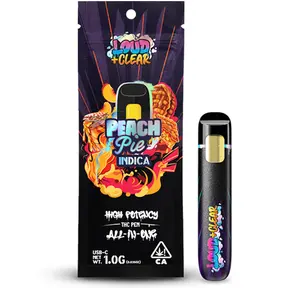 Loud + Clear - Peach Pie AIO - 1g