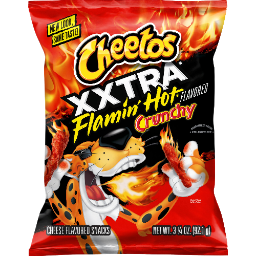 CHEETOS XXTRA FLAMIN HOT CRUNCHY 1 OZ