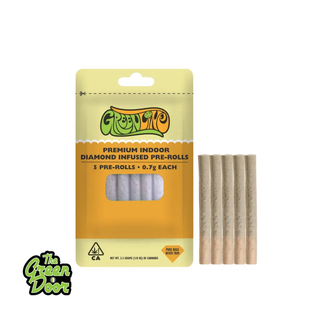 GREENLINE - Shake Shack - Infused Pre Rolls - 5pk - 3.5g