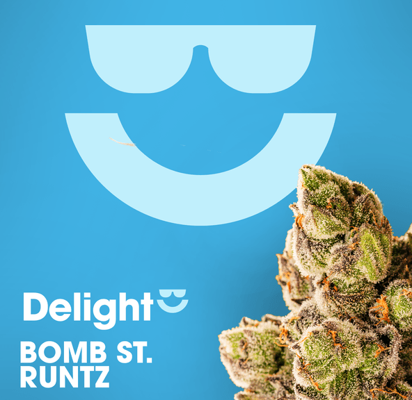 Delight | Bomb St. Runtz | 3.5g Flower