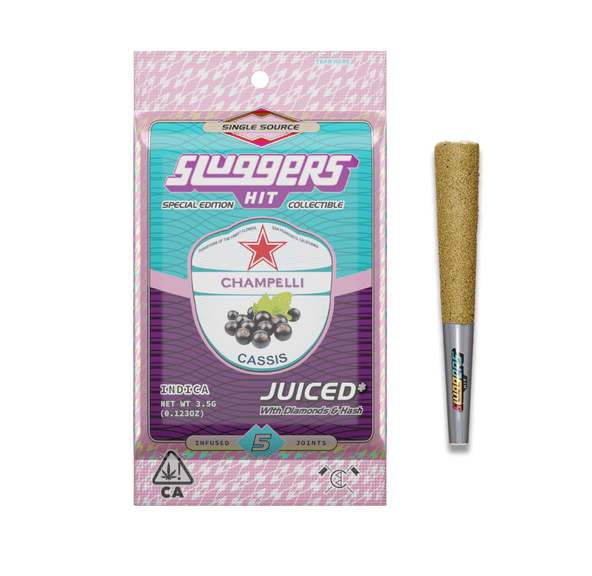 Sluggers Infused Pre-roll Pack Champelli Cassis 3.5g