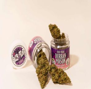 DURBAN POISON 1/8th JARS @STICKYFIELDS