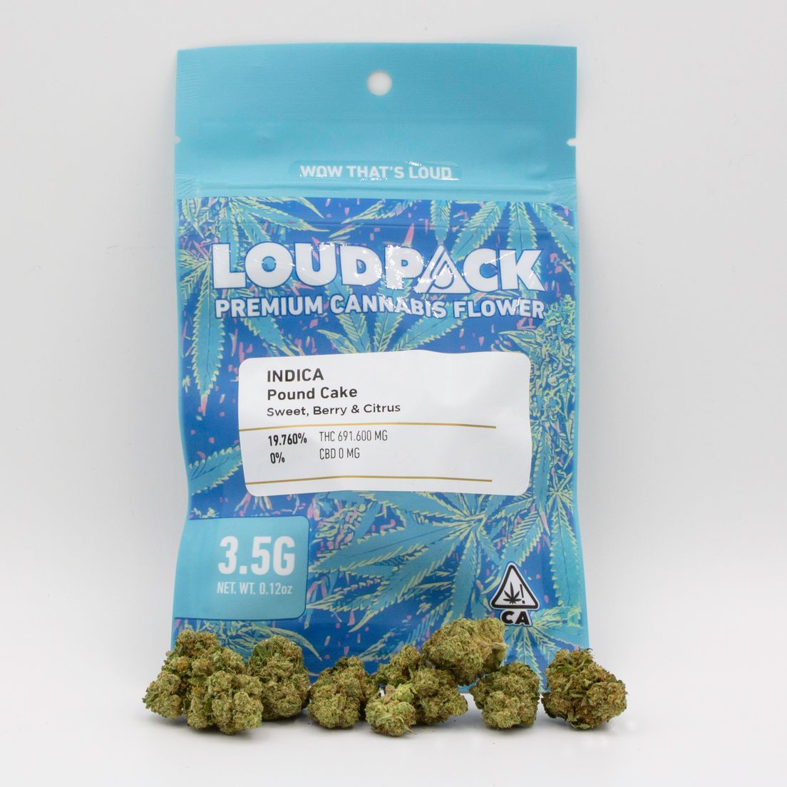 Loudpack | Pound Cake 19.76% THC 3.5g
