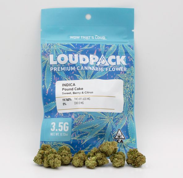 Loudpack | Pound Cake 19.76% THC 3.5g