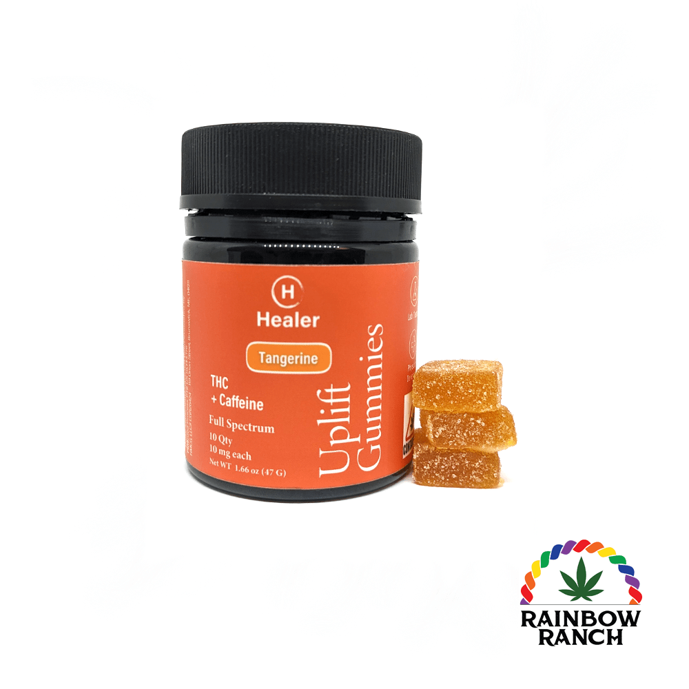 Healer Uplift Gummies - 10mg each - 100mg total - 10 pcs - Full Spectrum
