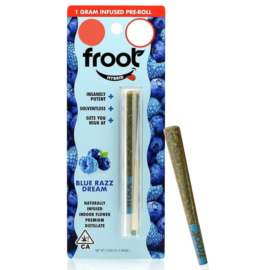 Froot - Preroll - 1g - Blue Razz