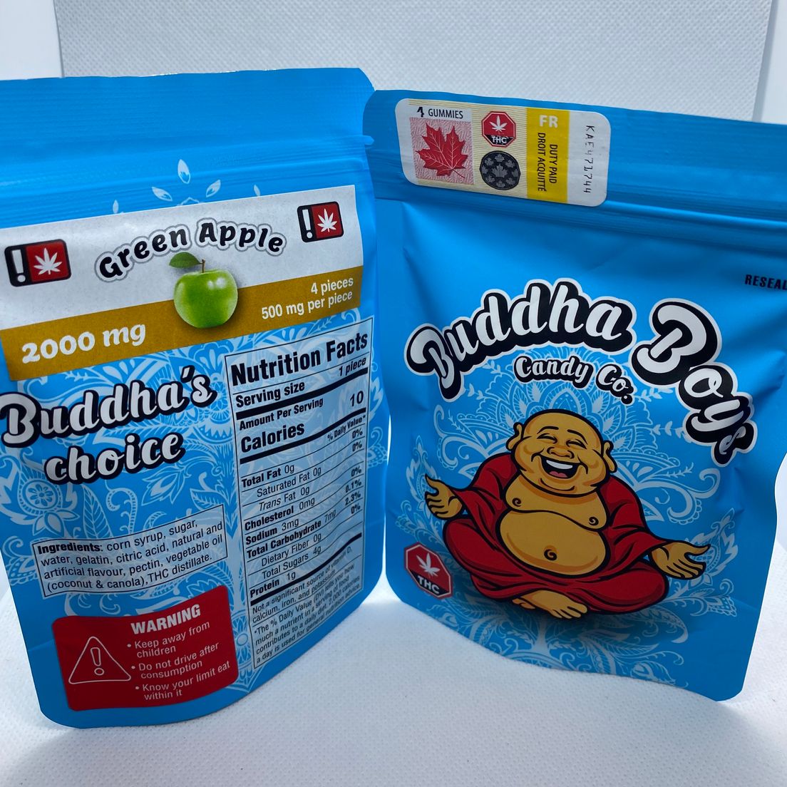 BUDDHA BOYS EDIBLE 2000 MG