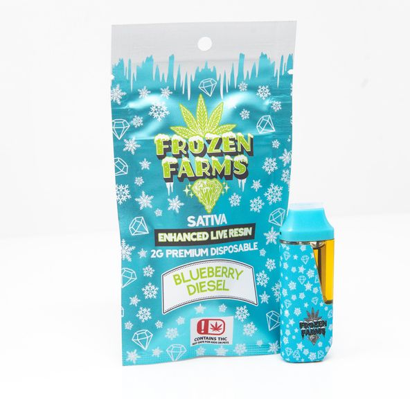 FROZEN FARMS SOUR ACAI LIVE RESIN DISPOSABLE 2G