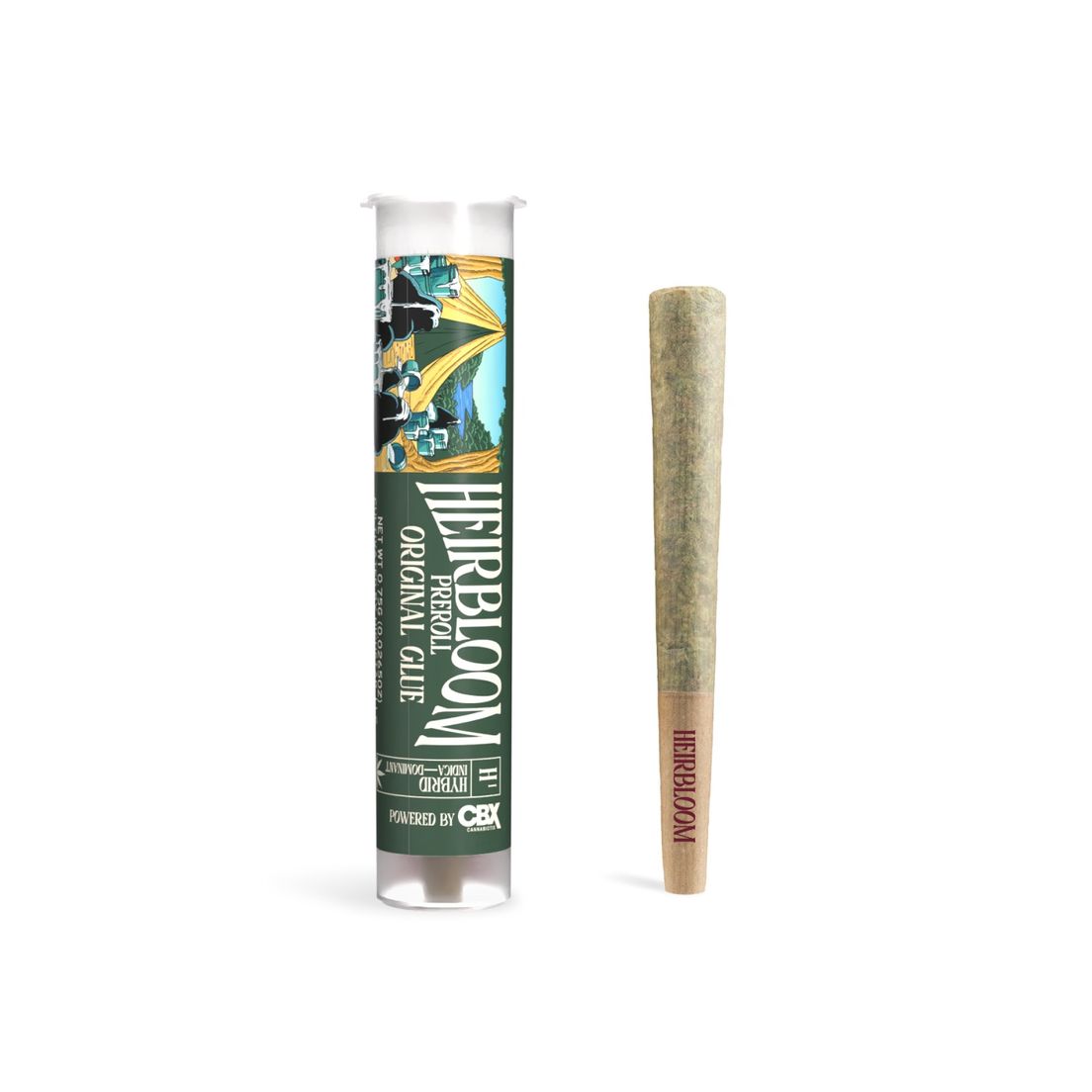 Heirbloom by CBX- Original Glue Preroll .75g (IH)
