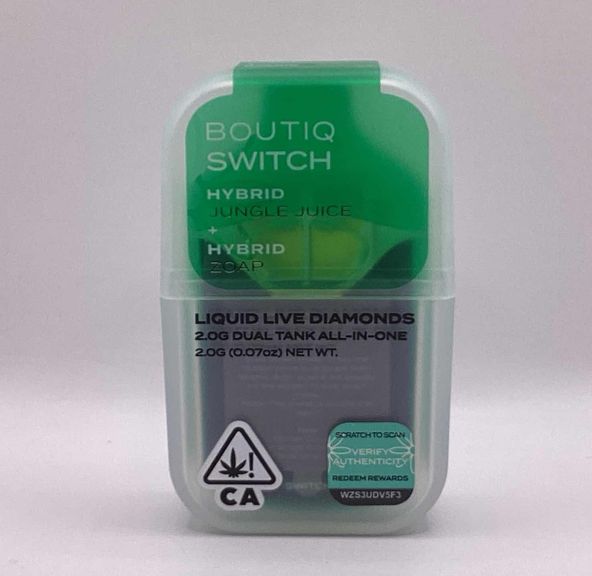 Boutiq - Disposable - Switch - Jungle Juice x Zoap - 2g