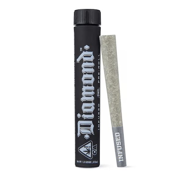 Heavy Hitters Diamond Infused Pre-roll Black Cherry Gelato 1g