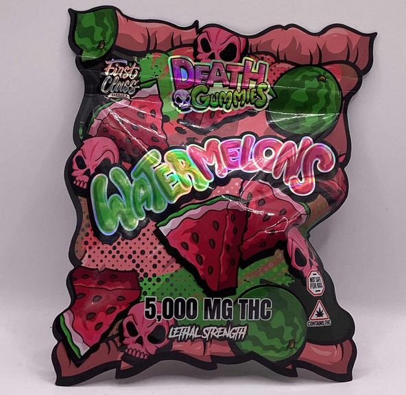 Death Gummies - Edibles - Watermelons - 5000MG