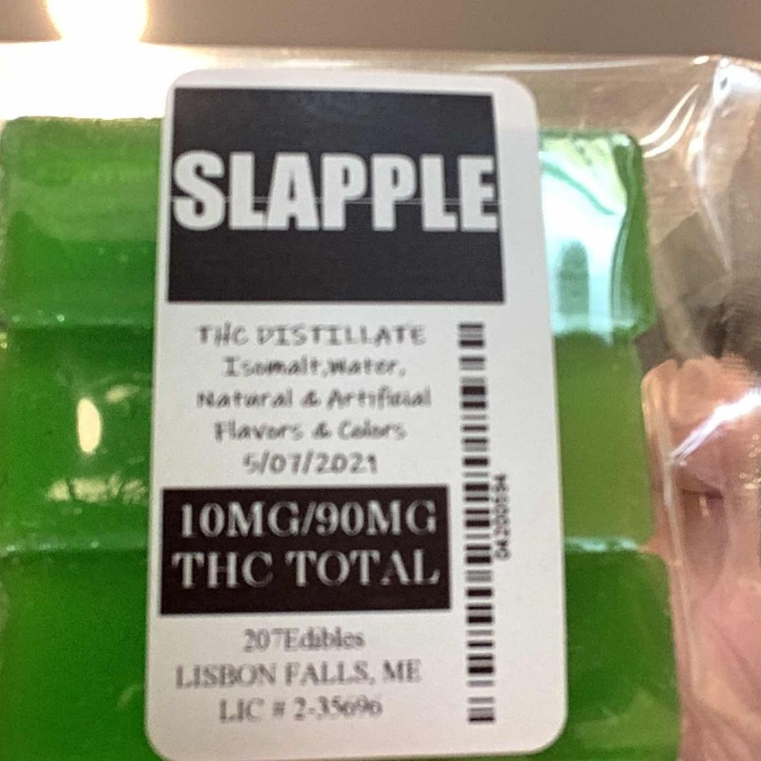 207 Hard Candy - Slapple -90mg