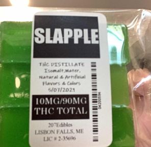 207 Hard Candy - Slapple -90mg