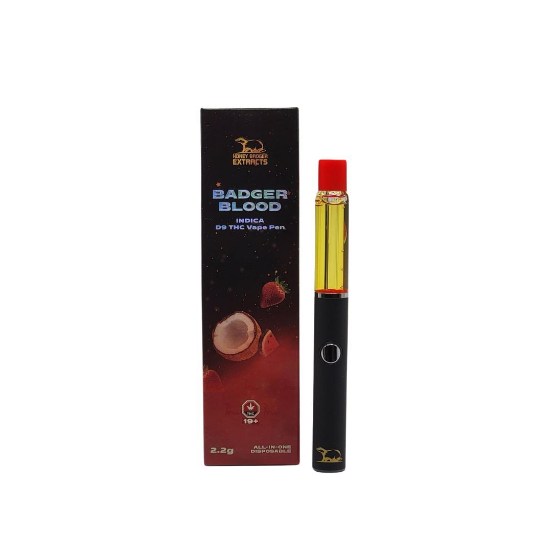 Badger Blood- 2.2ML D9 Disposable Pen by Honey Badger