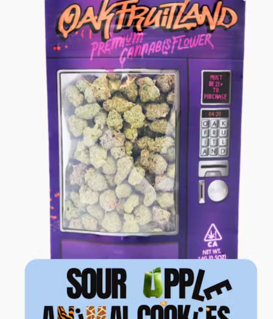 Oakfruitland - Sour Apple x Animal Cookies 7g