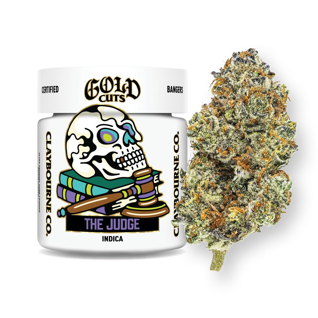 Claybourne | Flower | 3.5g | Gold | The Judge