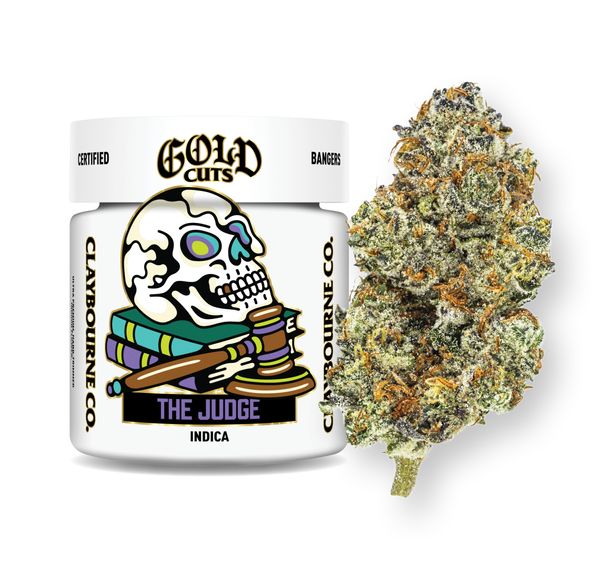 Claybourne | Flower | 3.5g | Gold | The Judge