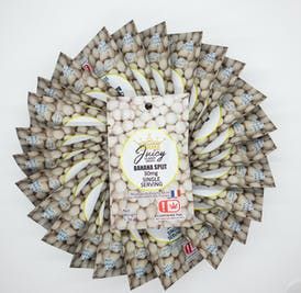 Juicy| Banana Split| Singles 30mg Gummy