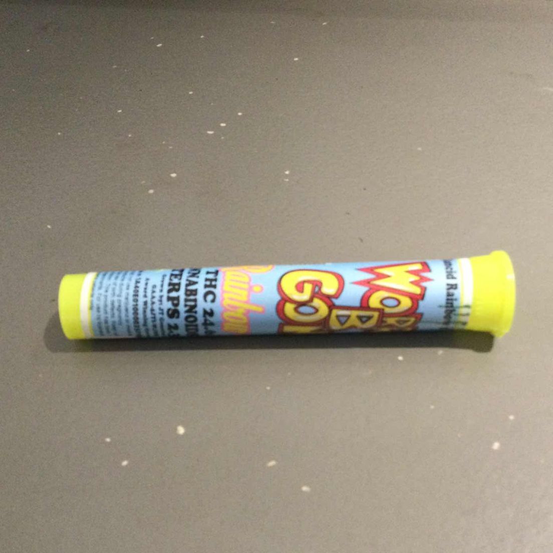 Rainbow Gas Worry B Gone Preroll 1g