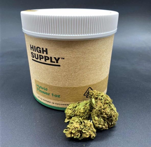 92 OG (hybrid) - 28g Indoor Flower (THC 34%) by High Supply