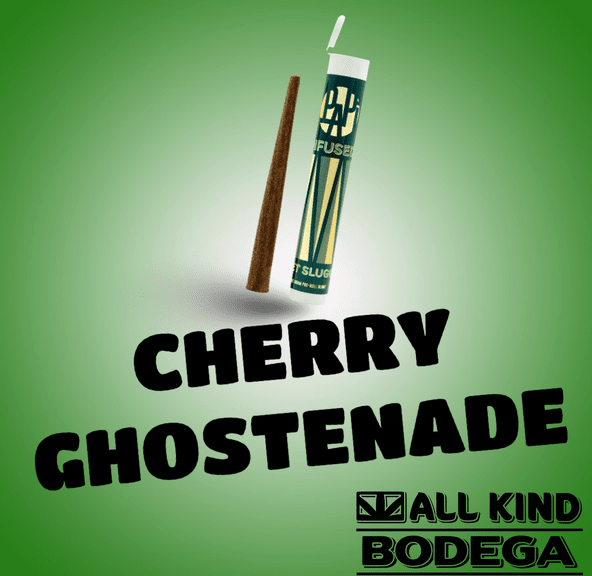 Blunt Infused - Cherry Ghostenade Sweet Slugger 1g (@papicannabis)