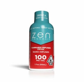 Berry Indica 100mg THC Infused Drink 50.00 g