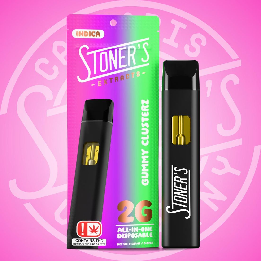 Stoner's Extracts - Disposable - Gummy Clusterz 2g